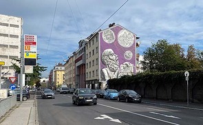 Mural der KU Linz