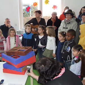Segnung des Kindergartenzubaus