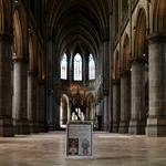 Leerer Raum im Neuen Dom