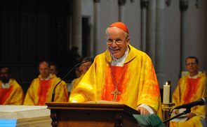 Kardinal Christoph Schönborn beim Sendungsgottesdienst