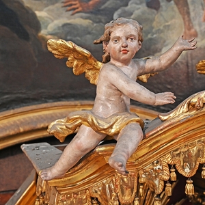 Hochaltar: Engel