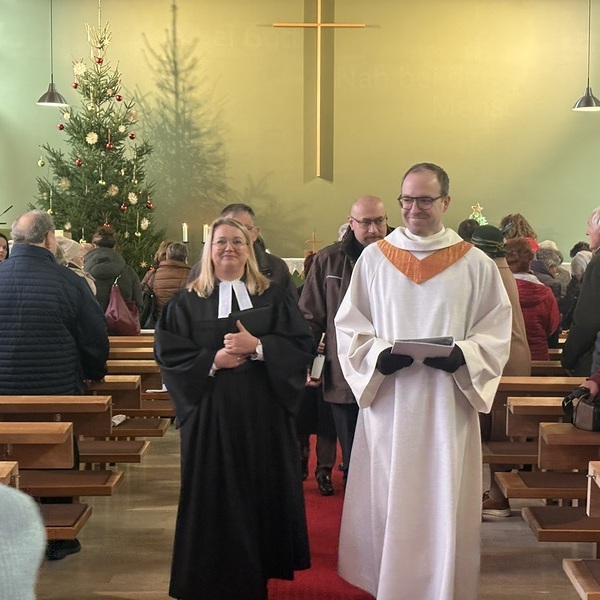 Einzug beim Ökumenischen Gottesdienst