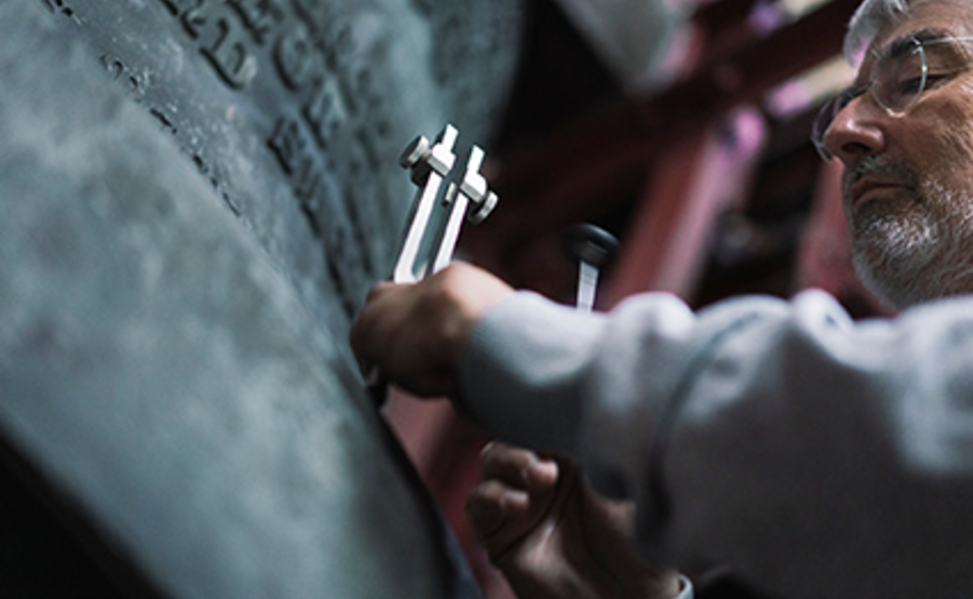 Glockenreferent Siegfried Adlberger im Mariendom