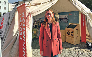 Kati Romics war mehrmals für Ärzte ohne Grenzen als Logistikerin im Einsatz.