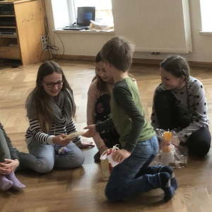 Weichnachtsstunde - 'frohe Weihnachten'