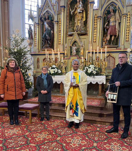 Silbernes Priesterjubiläum von Pfarrer Jophy Francis
