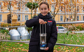 Der 10-jährige Michael Putz aus Steyr ist das ORF-Friedenslichtkind 2023.
