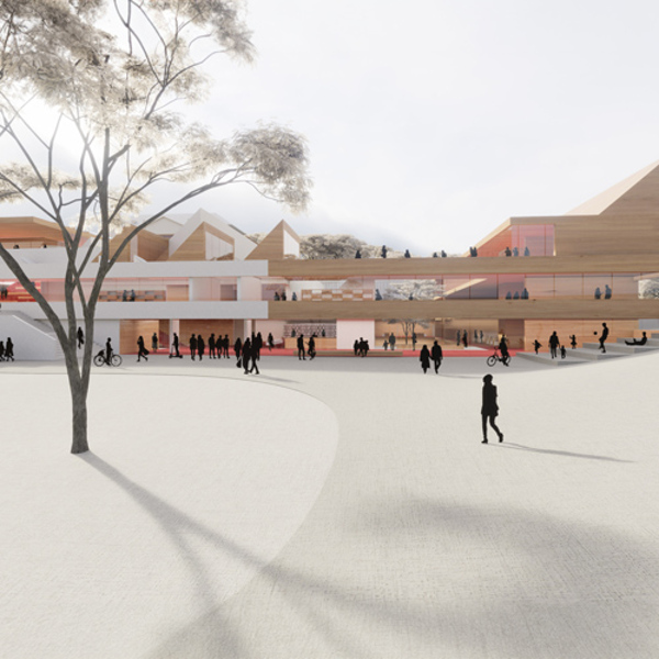 Modell: Campus der Zukunft