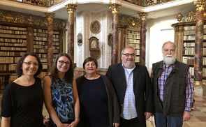 V. l.: Karin Mayer, Karin Schamberger, Helga Penz, Ingo Glückler und Friedrich Höller