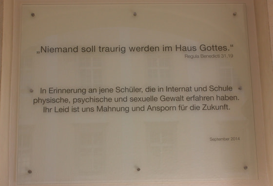 Gedenktafel im Stift Kremsmünster © Stift Kremsmünster