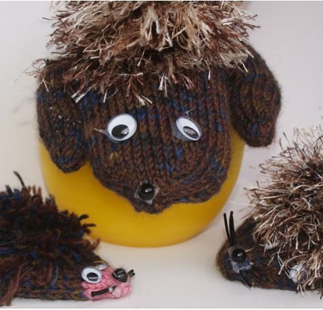 Igel-Handpuppe
