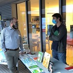 Informationsstand des Welthauses