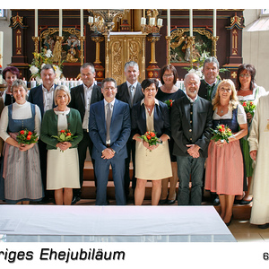 Feier der Ehejubiläen, Juni 2022