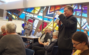 Bischof Manfred Scheuer beim Pastoralrat am 22./23. März 2019 in Puchberg.