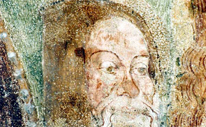 Manfredo Settala, Fresko in der Kirche in Riva San Vitale
