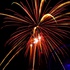 Feuerwerk an Silvester.